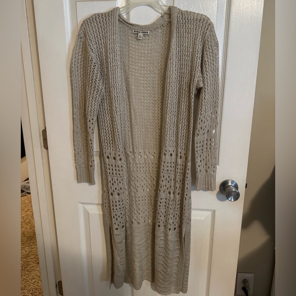 Moral Fiber Cream Knit Top